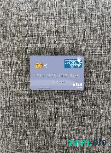 Vanuatu Asia Merchant bank Limited visa obciążyć card wygląd fotograficzny skan PSD + zdjęcie